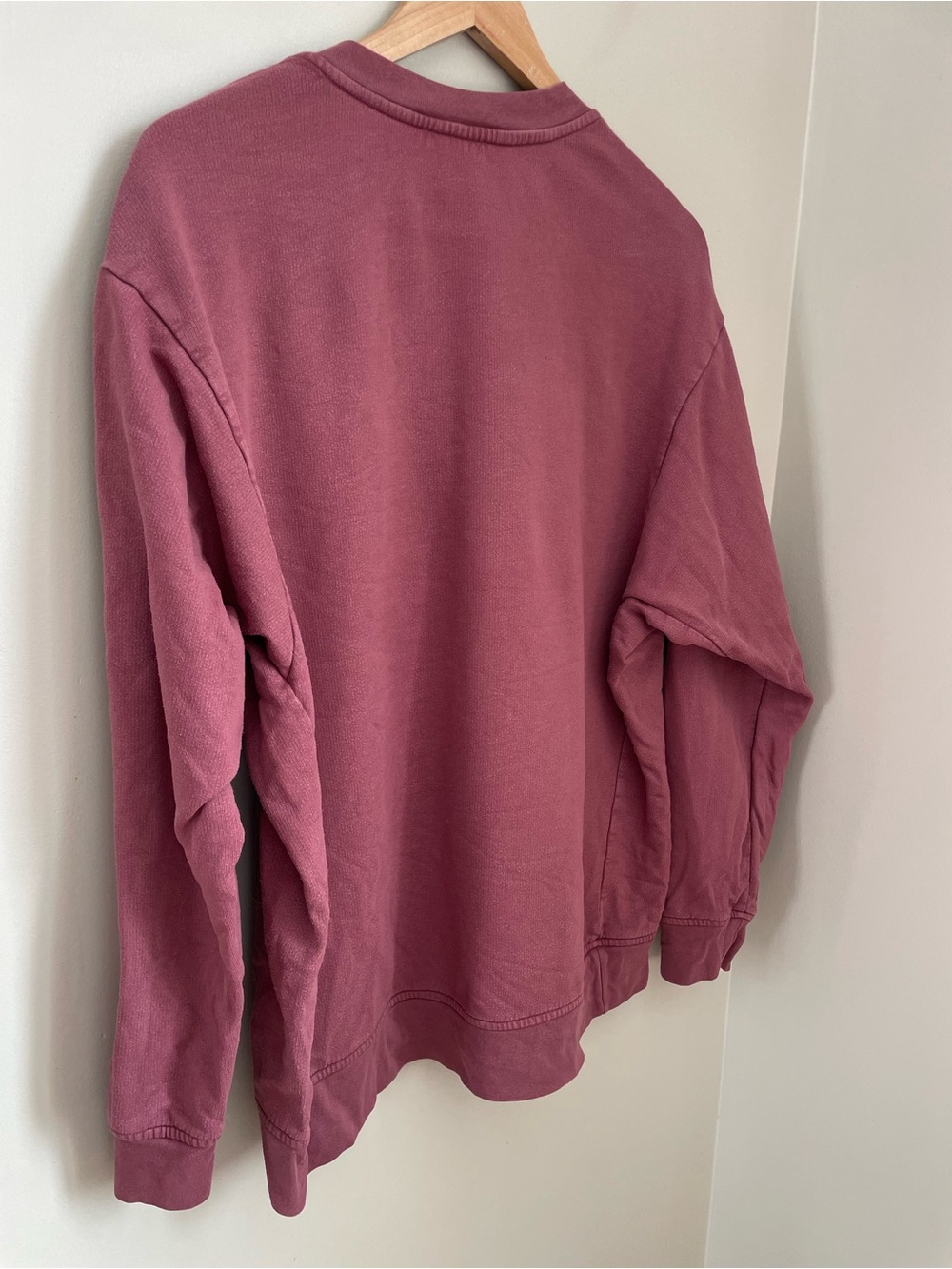 Left on Friday Victory Lap Sweatshirt Size S/M Washed Rose Casual Comfy - Picture 6 of 8